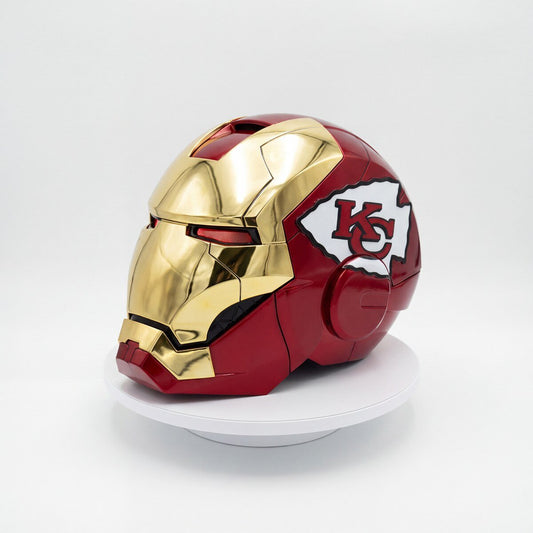 AMERICAN FOOTBALL IRON HELMETS